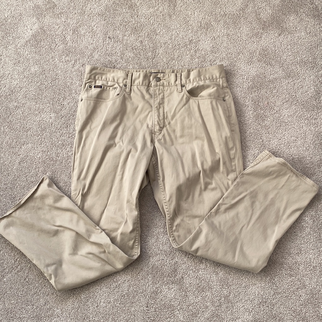 Polo Ralph Lauren Men's Straight Fit Khaki Pants